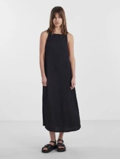 Pieces PCLUNA MIDI DRESS 9 Pieces PCLUNA MIDI DRESS -Piece Clothing Shop 17138279 Black 005
