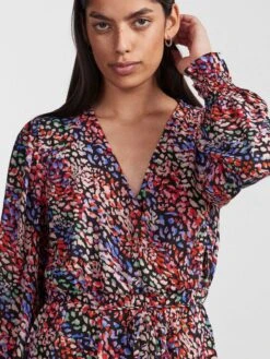 Pieces PCOLIVIO MIDI DRESS -Piece Clothing Shop 17138937 Black 1035541 006