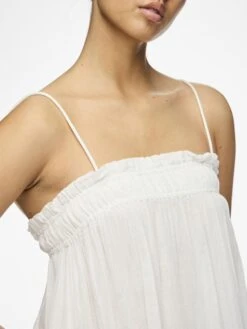 Pieces PCKIARA MIDI DRESS -Piece Clothing Shop 17138978 CloudDancer 006