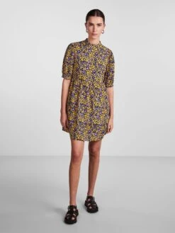 Pieces PCBOLETTE MINI DRESS -Piece Clothing Shop 17139032 Citrus 1041022 005