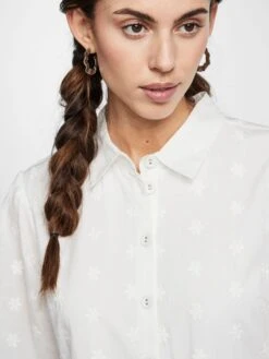 Pieces PCLAVINE MINI DRESS -Piece Clothing Shop 17139657 CloudDancer 006