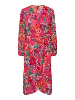 Pieces PCDREAMY WRAP DRESS -Piece Clothing Shop 17139778 Nomad 1040615 001