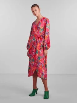 Pieces PCDREAMY WRAP DRESS -Piece Clothing Shop 17139778 Nomad 1040615 005