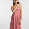 Pieces PCLUCIANA SMOCK DRESS -Piece Clothing Shop 17140319 ShockingPink 1042967 003