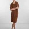 Pieces PCLAYA KNITTED DRESS 1 Pieces PCLAYA KNITTED DRESS -Piece Clothing Shop 17140418 Thrush 003