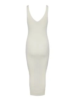 Pieces PCHALLU MIDI DRESS -Piece Clothing Shop 17140704 CloudDancer 002