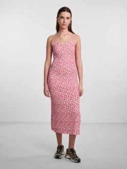 Pieces PCHESINA BODYCON DRESS -Piece Clothing Shop 17141184 ShockingPink 1055533 005