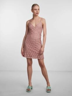 Pieces PCJADA LACE DRESS -Piece Clothing Shop 17141256 MistyRose 005