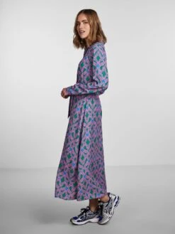 Pieces PCASHLEY SHIRT DRESS -Piece Clothing Shop 17141356 PepperGreen 1050866 005