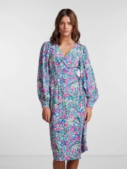 Pieces PCFANNIA WRAP DRESS
