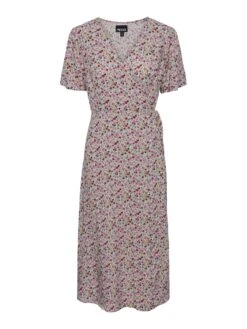 Pieces PCLINE WRAP DRESS 12 Pieces PCLINE WRAP DRESS -Piece Clothing Shop 17141842 BrightWhite 1061892 001