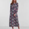 Pieces PCJUNA MIDI DRESS -Piece Clothing Shop 17142835 Black 1061033 003