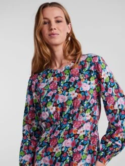 Pieces PCJUNA MIDI DRESS -Piece Clothing Shop 17142835 Black 1061033 006