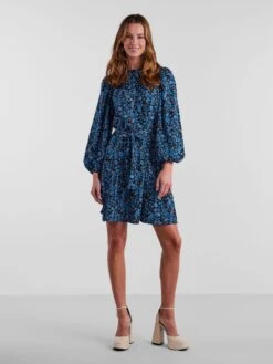 Pieces PCJOAN PUFF SLEEVED DRESS -Piece Clothing Shop 17142837 Black 1061602 005