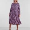 Pieces PCFLOWI MIDI DRESS -Piece Clothing Shop 17142851 PrincessBlue 1061049 003