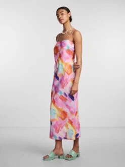 Pieces PCSUMMER SLIP DRESS -Piece Clothing Shop 17143239 BegoniaPink 1063230 005