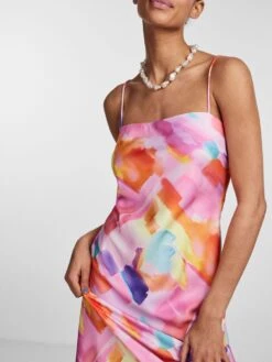 Pieces PCSUMMER SLIP DRESS -Piece Clothing Shop 17143239 BegoniaPink 1063230 006