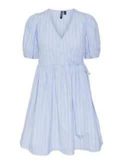 Pieces PCSASSY MINI DRESS -Piece Clothing Shop 17143565 KentuckyBlue 1064883 001