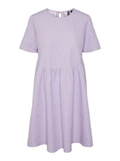 Pieces PCMUANA MINI DRESS -Piece Clothing Shop 17145004 Lavender 001