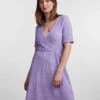 Pieces PCAMY WRAP DRESS -Piece Clothing Shop 17145086 Lavender 003