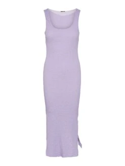 Pieces PCAMY MIDI DRESS -Piece Clothing Shop 17145090 Lavender 001