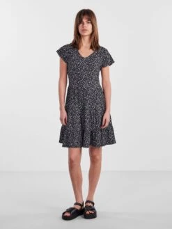 Pieces PCMILANE MINI DRESS -Piece Clothing Shop 17145786 Black 1074047 005