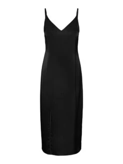 Pieces PCMARLY MIDI SLIP DRESS -Piece Clothing Shop 17147359 Black 001
