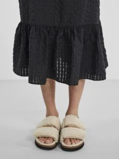 Pieces PCSUNNY MIDI DRESS -Piece Clothing Shop 17148542 Black 006